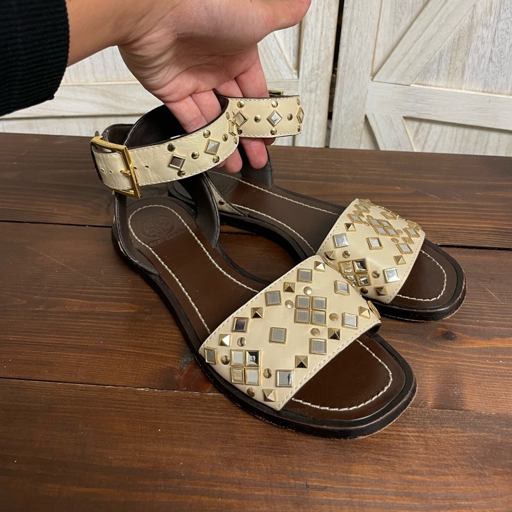 Tory Burch Wrap Around Ankle Sandals